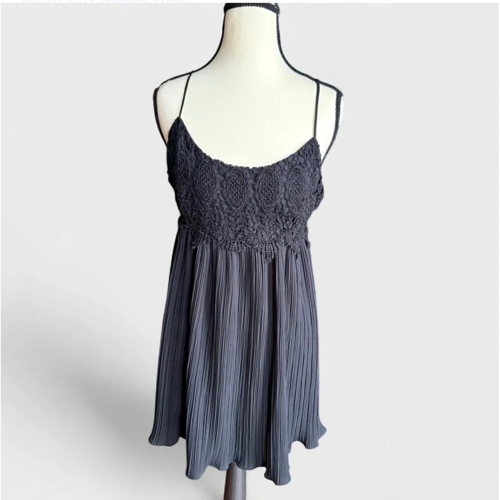 Flora by Flora Nikrooz Black Babydoll‎ Lingerie Chemise